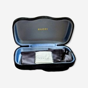 Black Velvet Gucci Sunglasses/Glasses Case